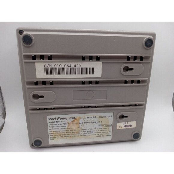 VeriFone Model ZON Jr. XL POS Credit Card Reader Older - Picture 10 of 13